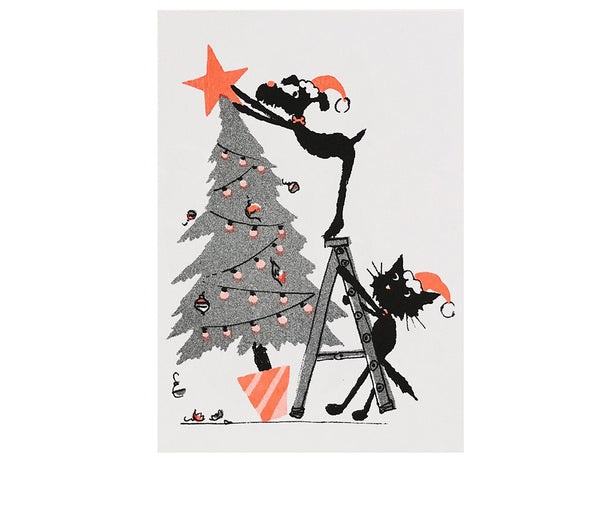 Christmas Tree Decorating Card