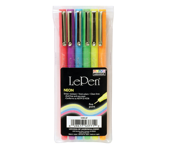 LePen Pastel Color Set of 6