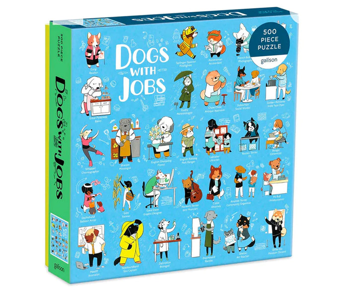Dogs With Jobs [500 Piece Puzzle] – Harlan Ruby LLC + Vroom Vroom Balloon™