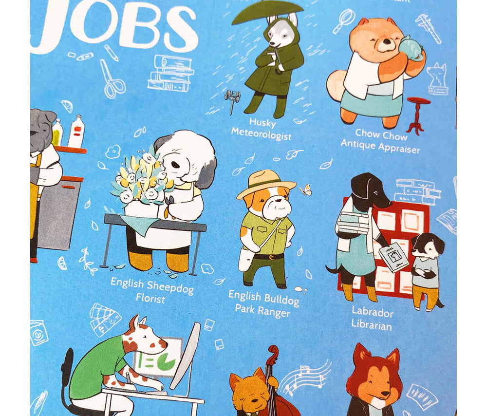 Dogs With Jobs 500 Piece Jigsaw Puzzle