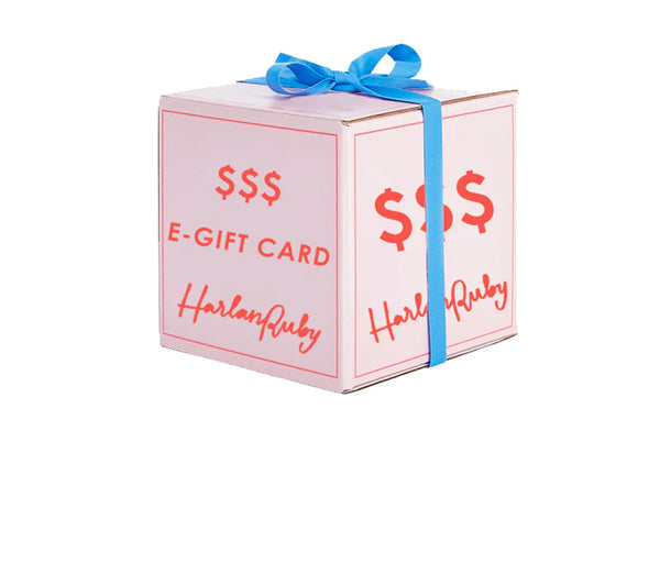 E-Gift Card to www.harlanruby.com